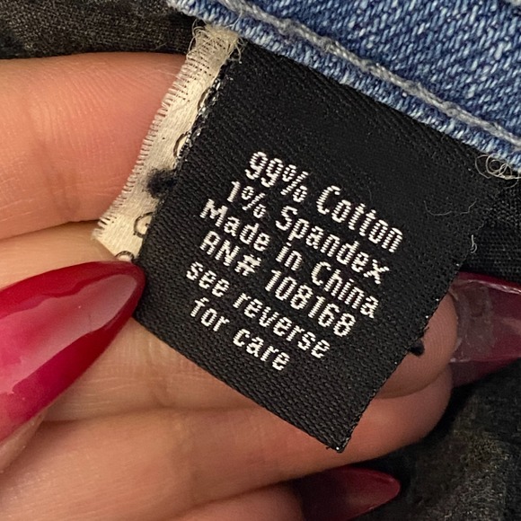 RSQ Seattle Skinny Tapered Jeans Mens 33x30 Blue Denim Cotton Stretch Distressed - Picture 11 of 16